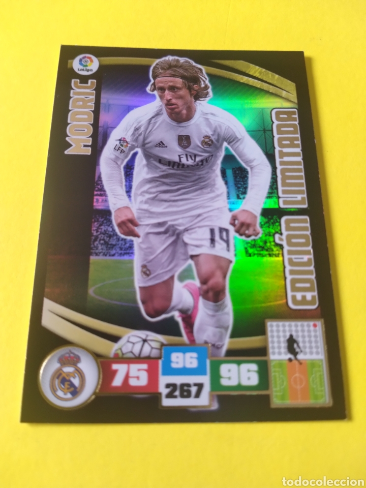 Cromos de f&uacute;tbol: Luca Modric Edici&oacute;n limitada Adrenalyn 15- - Foto 2