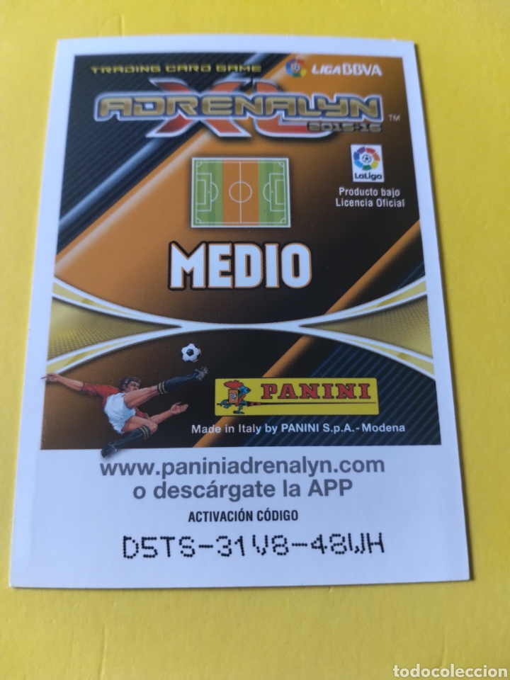 Cromos de f&uacute;tbol: Luca Modric Edici&oacute;n limitada Adrenalyn 15- - Foto 3
