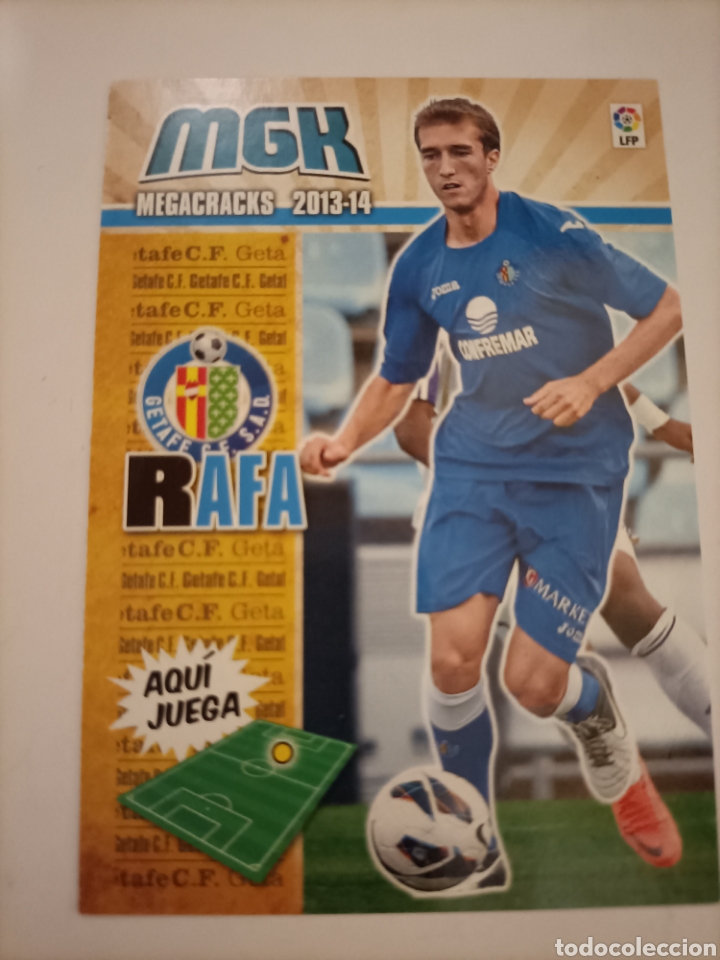 Cromos de f&uacute;tbol: Rafa. Getafe. Megacracks 2013/14 - Foto 1