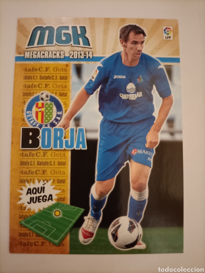 Cromos de f&uacute;tbol: Borja. Getafe. Megacracks 2013/14 - Foto 1