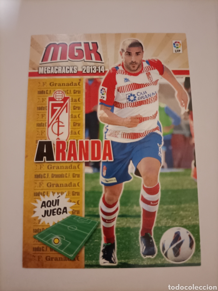 Cromos de f&uacute;tbol: Aranda. Granada. Mgk 2013/14 - Foto 1