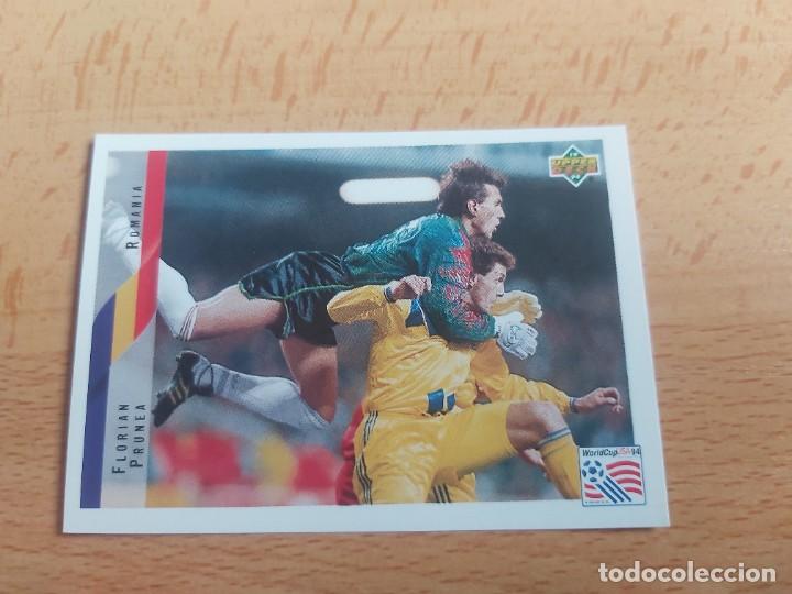 Football Stickers: CROMO FUTBOL MUNDIAL USA 94 UPPER DECK STICKERS 44.PRUNEA-RUMANIA-NUNCA PEGADO