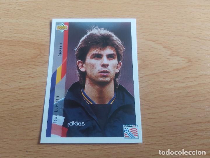 Football Stickers: CROMO FUTBOL MUNDIAL USA 94 UPPER DECK STICKERS 52.LUPESCU-RUMANIA-NUNCA PEGADO