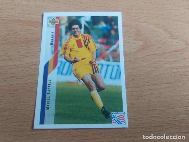 Cromos de F&uacute;tbol: CROMO FUTBOL MUNDIAL USA 94 UPPER DECK STICKERS 55.LACATUS-RUMANIA-NUNCA PEGADO