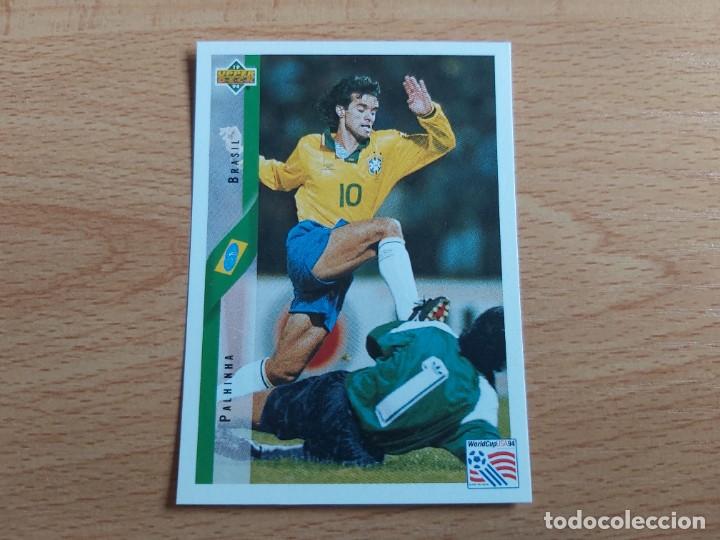 Football Stickers: CROMO FUTBOL MUNDIAL USA 94 UPPER DECK STICKERS 67.PALHINHA-BRASIL-NUNCA PEGADO