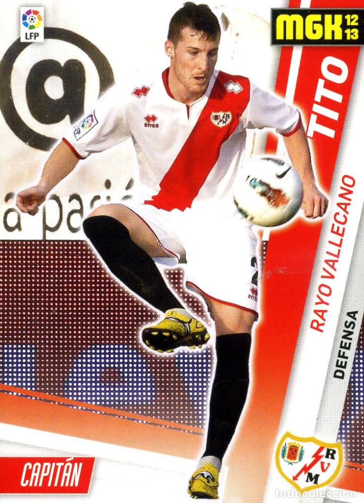 Cromos de f&uacute;tbol: MEGACRAKCS 2012-13 N&ordm; 255 TITO - RAYO VALLECANO - Foto 1