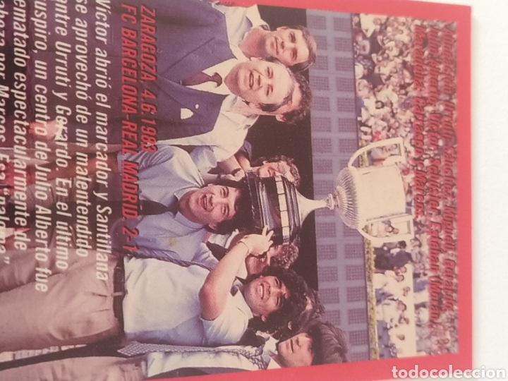 Cromos de f&uacute;tbol: Maradona 1982-83 Copa Rey - Foto 3