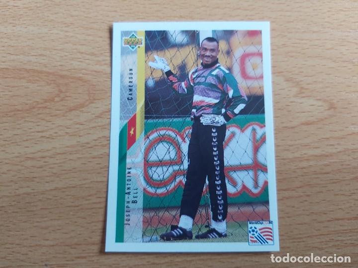 Football Stickers: CROMO FUTBOL MUNDIAL USA 94 UPPER DECK STICKERS 87.BELL-CAMERUN-NUNCA PEGADO