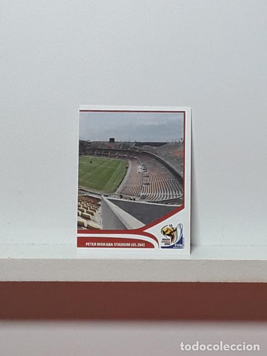 Cartes &agrave; collectionner de Football: MUNDIAL 2010 SOUTH AFRICA SUDAFRICA CROMO PANINI FUTBOL N 21 POLOKWANE PETER MOKABA STADIUM ESTADIO