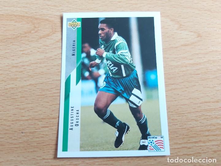 Cromos de Futebol: CROMO FUTBOL MUNDIAL USA 94 UPPER DECK STICKERS 180.OKOCHA-NIGERIA-NUNCA PEGADO.