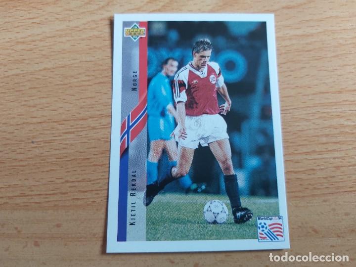 Football Stickers: CROMO FUTBOL MUNDIAL USA 94 UPPER DECK STICKERS 234.REKDAL-NORUEGA-NUNCA PEGADO.