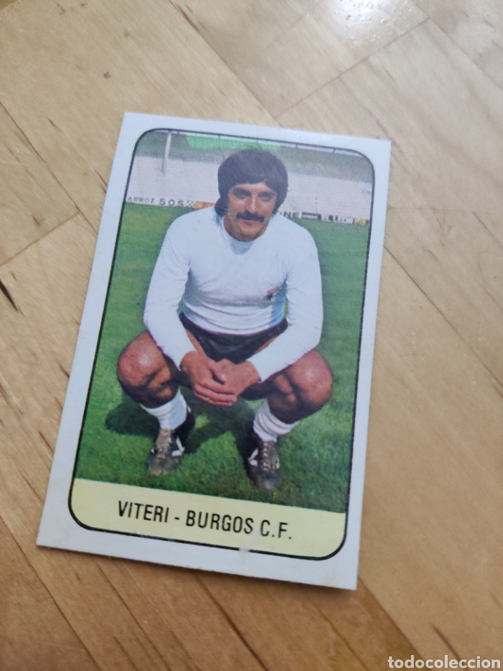 Football Stickers: Viteri Burgos este 78 79 1978 1979 despegado