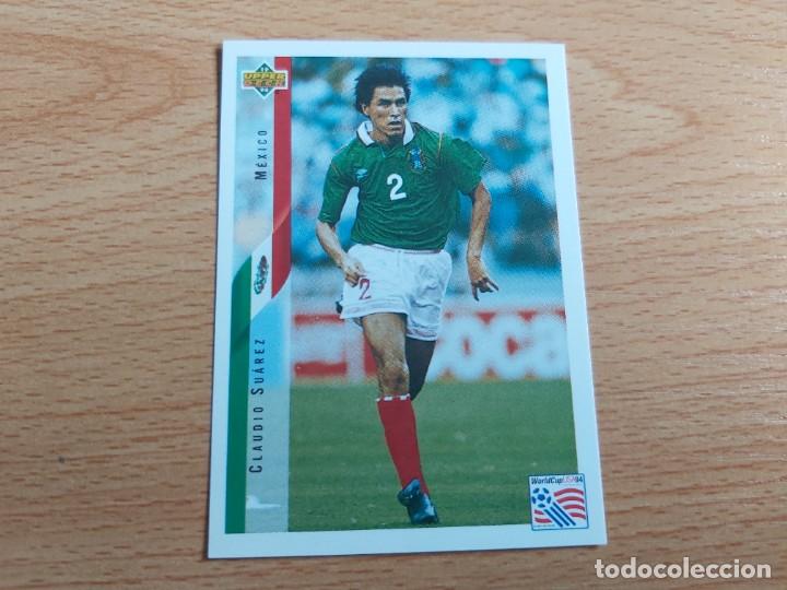 Football Stickers: CROMO FUTBOL MUNDIAL USA 94 UPPER DECK STICKERS 242.SUAREZ-MEXICO-NUNCA PEGADO.