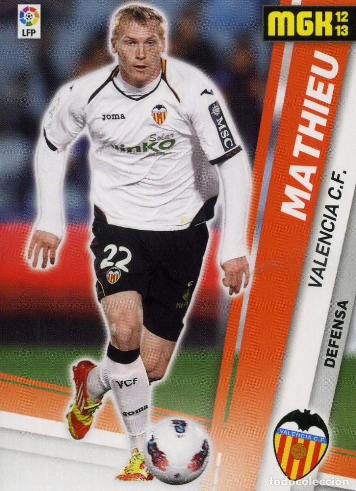 Cromos de f&uacute;tbol: MEGACRACKS 2012-13 N&ordm; 314 MATHIEU - VALENCIA CF - Foto 1