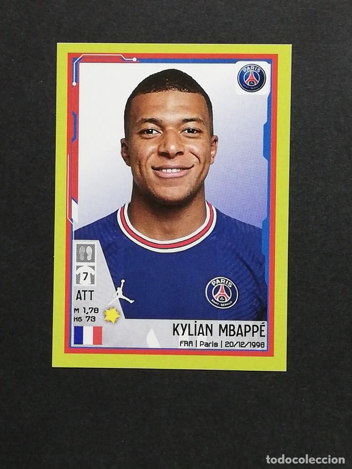 Sticker Panini Foot 2022 Ligue 1 Kylian Mbappe #356 Paris Psg