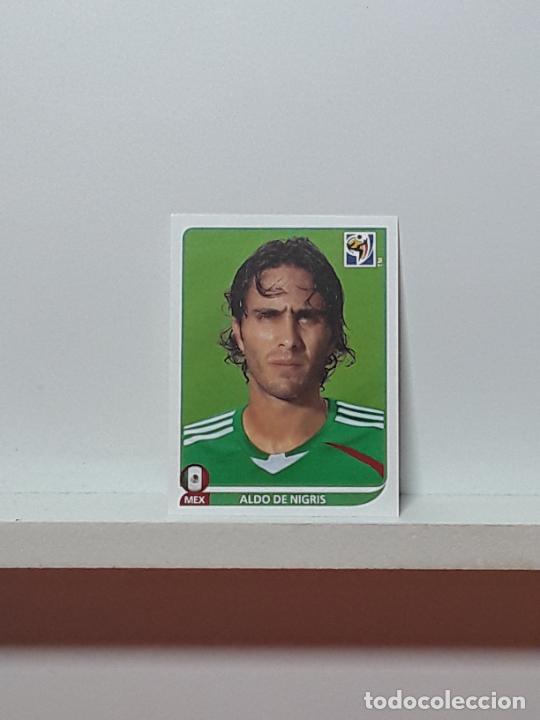 Fu&szlig;ball-Sticker: MUNDIAL 2010 SOUTH AFRICA SUDAFRICA CROMO PANINI FUTBOL N 66 MEXICO ALDO DE NIGRIS
