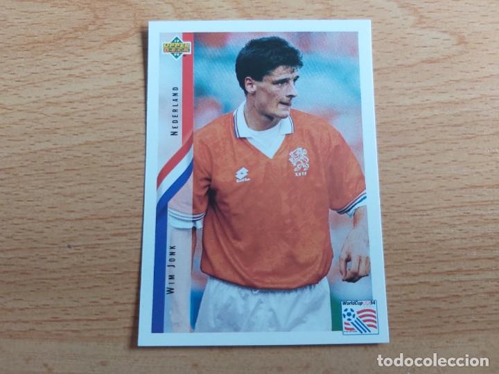 Football Stickers: CROMO FUTBOL MUNDIAL USA 94 UPPER DECK STICKERS 274.JONK-HOLANDA-NUNCA PEGADO.