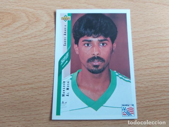 Football Stickers: CROMO FUTBOL MUNDIAL USA 94 UPPER DECK STICKERS 288.AL MOSA-ARABIA SAUDI-NUNCA PEGADO.