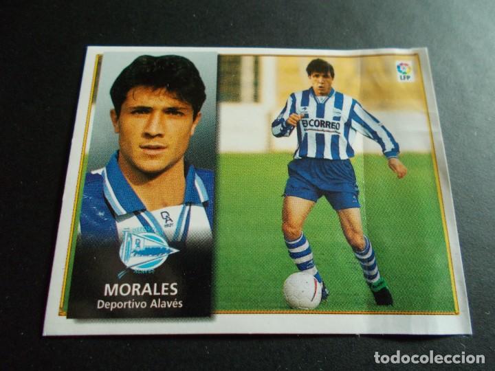 Cromos de f&uacute;tbol: ESTE 98-99 COLOCA MORALES ALAVES VENTANILLA - Foto 1
