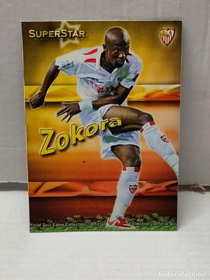 Cromos de F&uacute;tbol: Cromo Mundicromo QUIZ Las Fichas de la liga 2010 (2009/10) -ZOKORA- SUPERSTAR n&uacute;mero 079