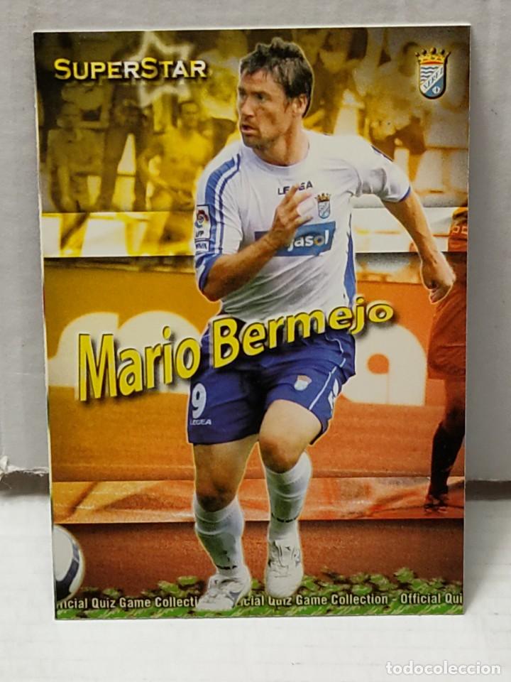 Cromos de F&uacute;tbol: Cromo Mundicromo QUIZ Las Fichas de la liga 2010 (2009/10) -MARIO BERMEJO- SUPERSTAR n&uacute;mero 486