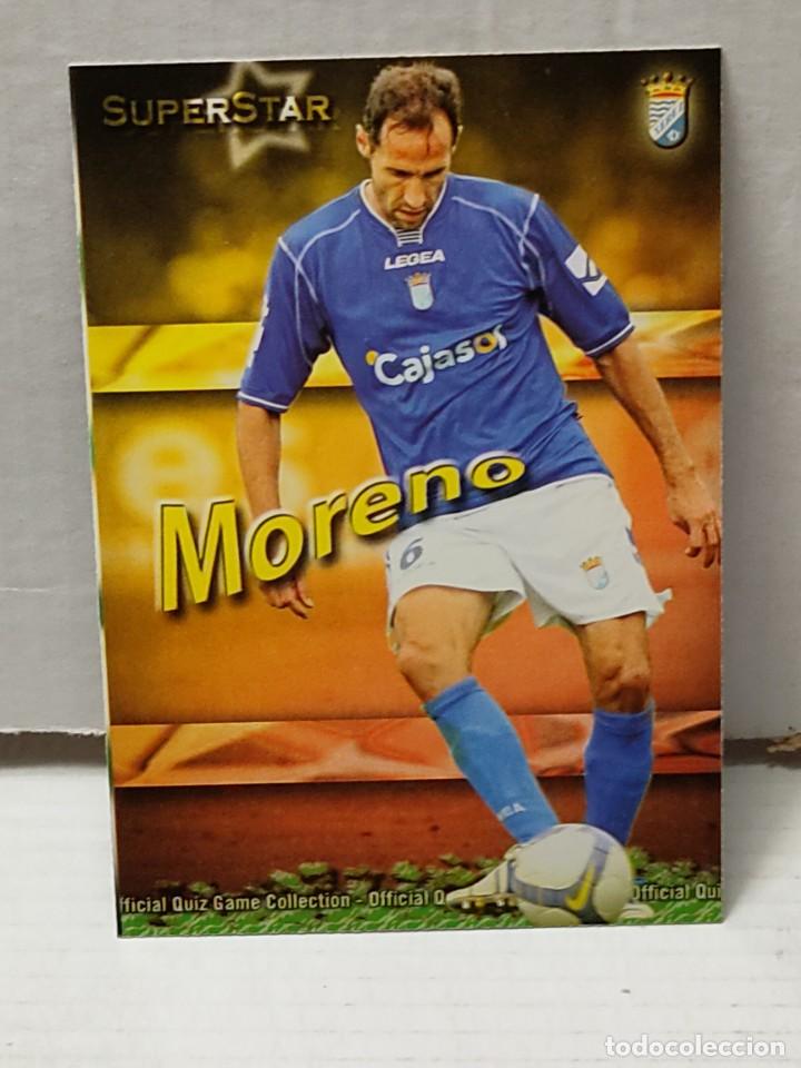 Cromos de F&uacute;tbol: Cromo Mundicromo QUIZ Las Fichas de la liga 2010 (2009/10) -MORENO- SUPERSTAR n&uacute;mero 485