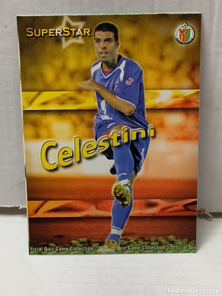 Cromos de f&uacute;tbol: Cromo Mundicromo QUIZ Las Fichas de la liga 2010 (2009/10) -CELESTINI- SUPERSTAR n&uacute;mero 458