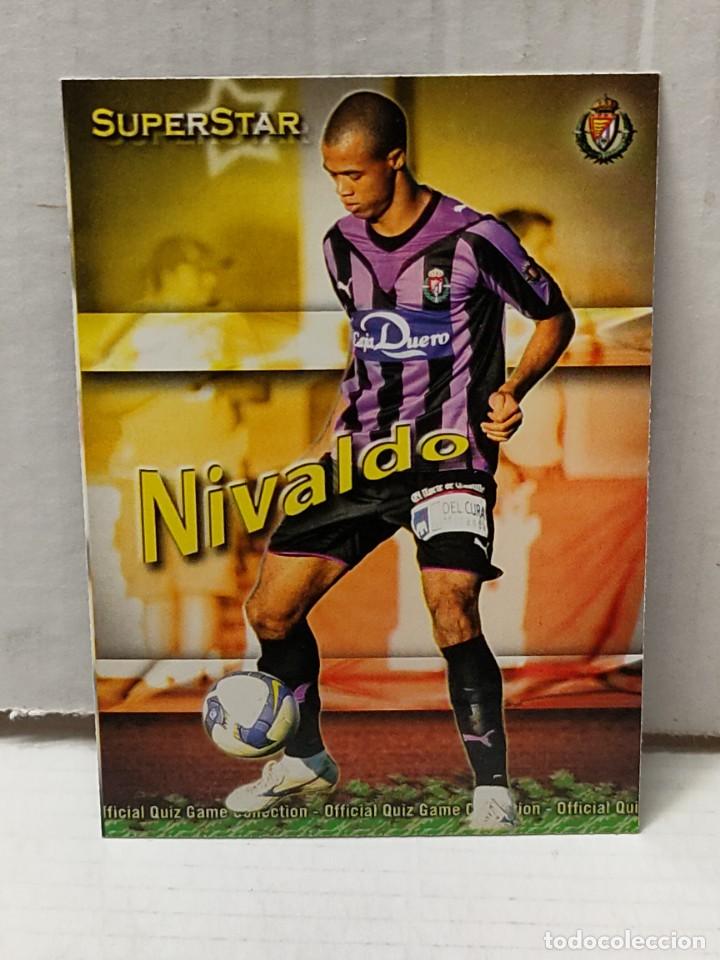Cromos de f&uacute;tbol: Cromo Mundicromo QUIZ Las Fichas de la liga 2010 (2009/10) -NIVALDO- SUPERSTAR n&uacute;mero 429