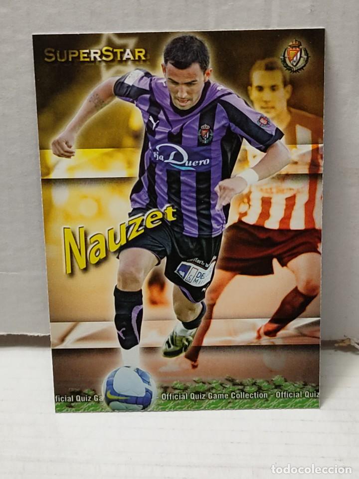 Figurine di Calcio: Cromo Mundicromo QUIZ Las Fichas de la liga 2010 (2009/10) -NAUZET- SUPERSTAR n&uacute;mero 432