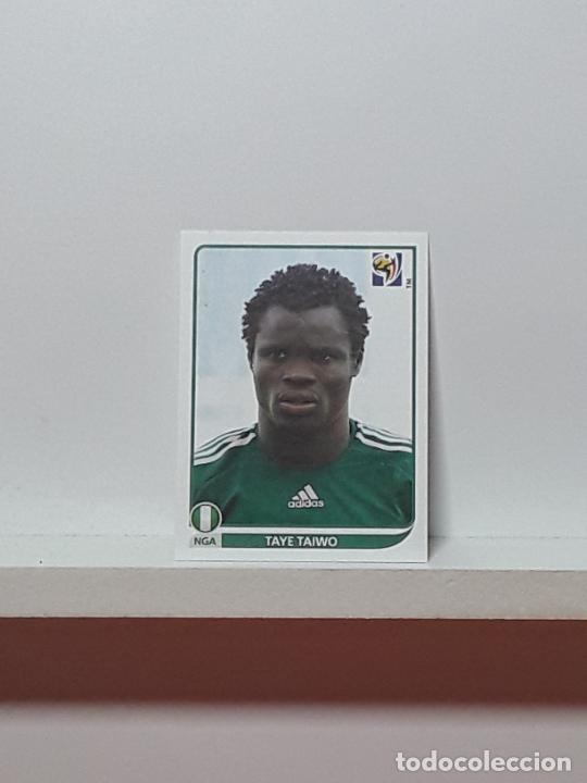Cromos de f&uacute;tbol: MUNDIAL 2010 SOUTH AFRICA SUDAFRICA CROMO PANINI FUTBOL N 129 NIGERIA TAYE TAIWO
