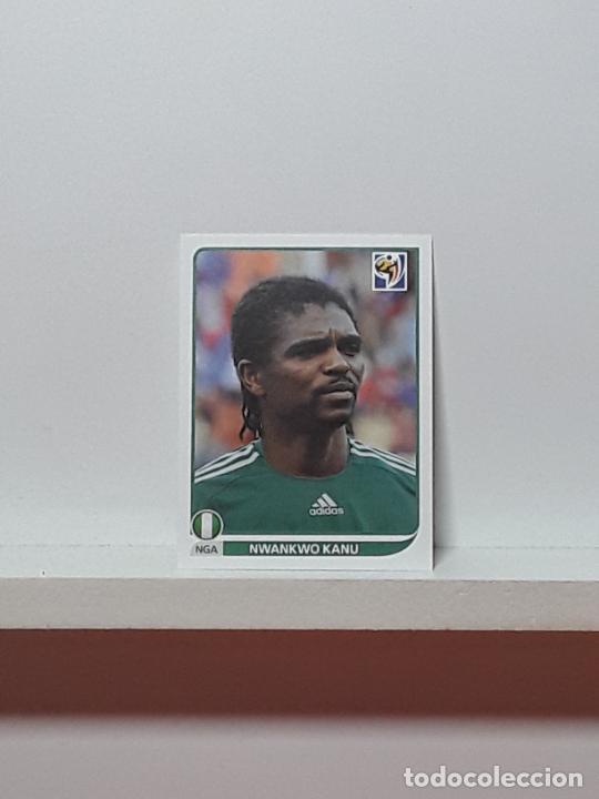 Cromos de f&uacute;tbol: MUNDIAL 2010 SOUTH AFRICA SUDAFRICA CROMO PANINI FUTBOL N 139 NIGERIA NWANKWO KANU
