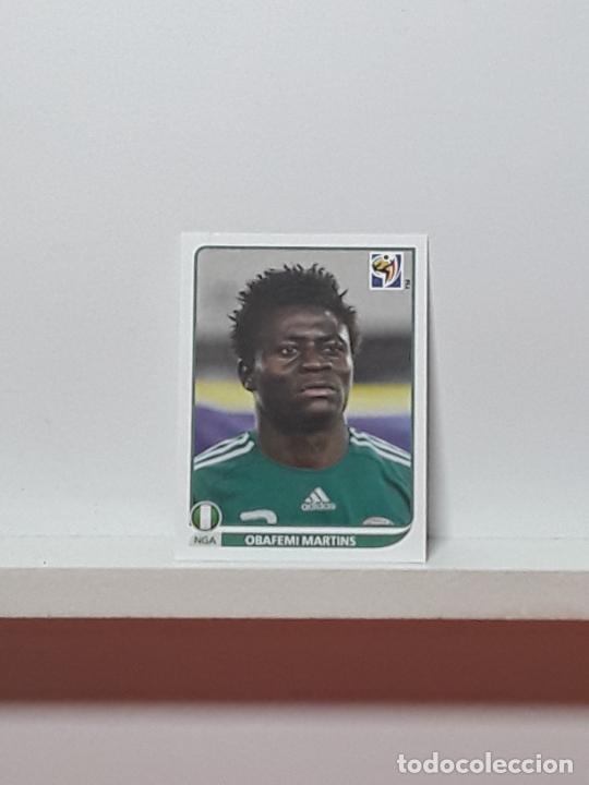 Cromos de f&uacute;tbol: MUNDIAL 2010 SOUTH AFRICA SUDAFRICA CROMO PANINI FUTBOL N 142 NIGERIA OBAFEMI MARTINS