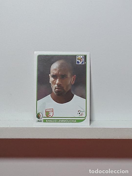 Cromos de f&uacute;tbol: MUNDIAL 2010 SOUTH AFRICA SUDAFRICA CROMO PANINI FUTBOL N 231 ALGERIE KHALED LEMMOUCHIA