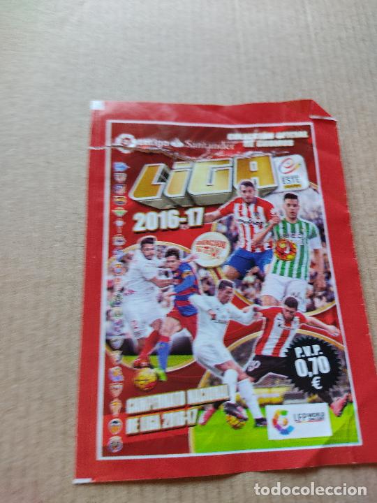 Cromos de F&uacute;tbol: MESSI CRISTIANO RONALDO KOKE DE MARCOS SOBRE CROMOS VAC&Iacute;O LIGA F&Uacute;TBOL 2016-2017 EDICIONES ESTE 16-17