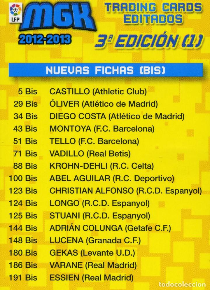Cromos de F&uacute;tbol: MEGACRACKS 2012-13 TRADING CARDS EDITADOS 3&ordf; EDICI&Oacute;N (1)