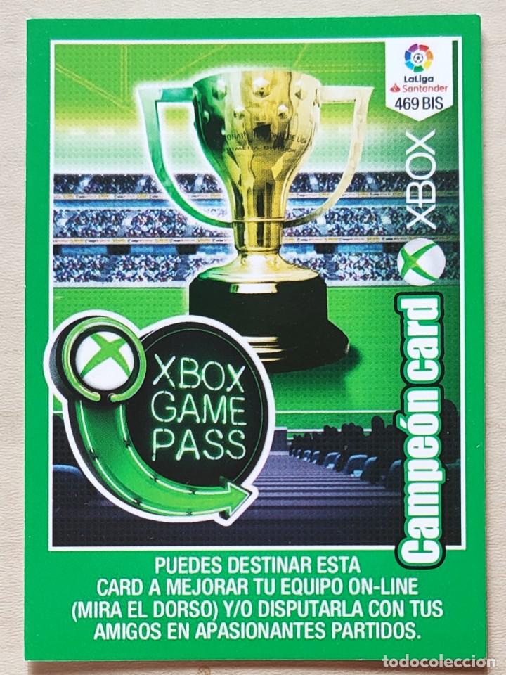 Cromos de Futebol: 469 BIS CAMPEON CARD FICHAS ALBUM ADRENALYN XL 2018 2019 18 19