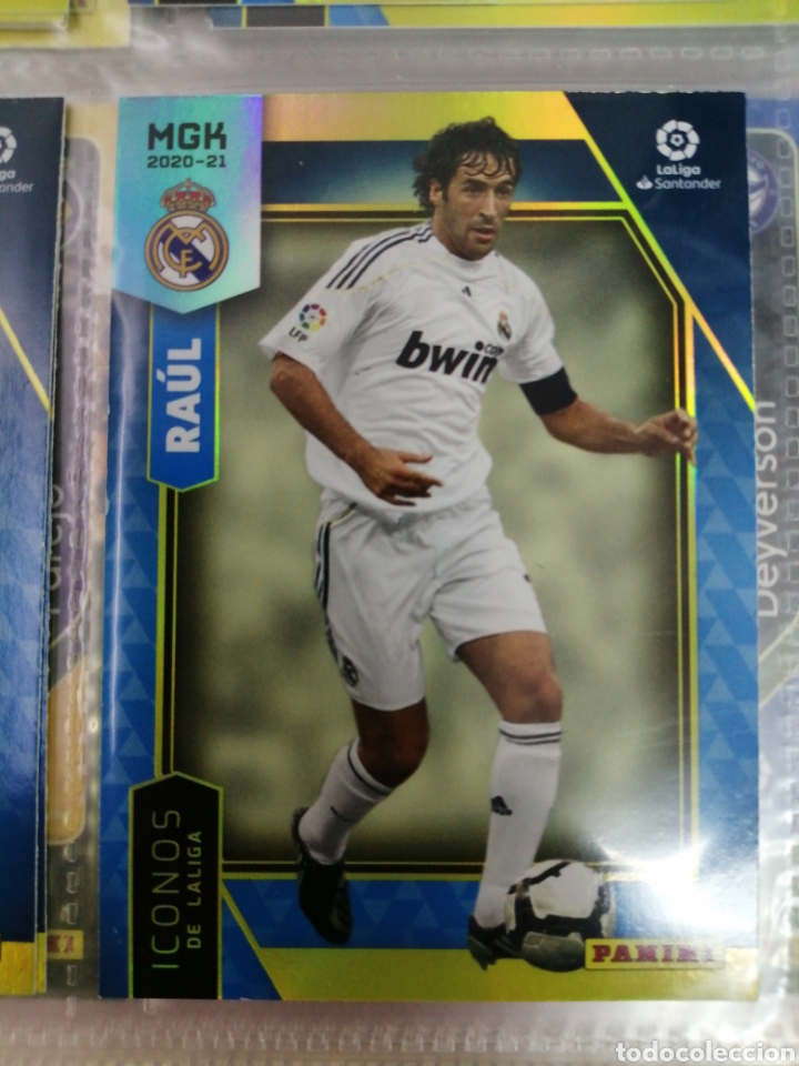 Cromos de f&uacute;tbol: MEGACRACKS 2020 2021 ICONOS DE LA LIGA RAUL 405 MGK 20 21