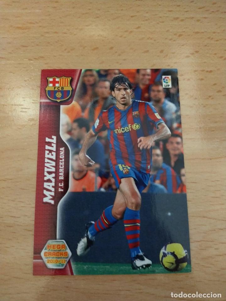 Cromos de f&uacute;tbol: Megacracks 10/11. 59- Maxwell. Barcelona. - Foto 1