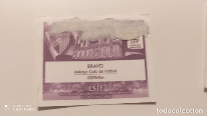 Cromos de f&uacute;tbol: BRAVO MALAGA ESTE 00 01 2000 2001 - Foto 2