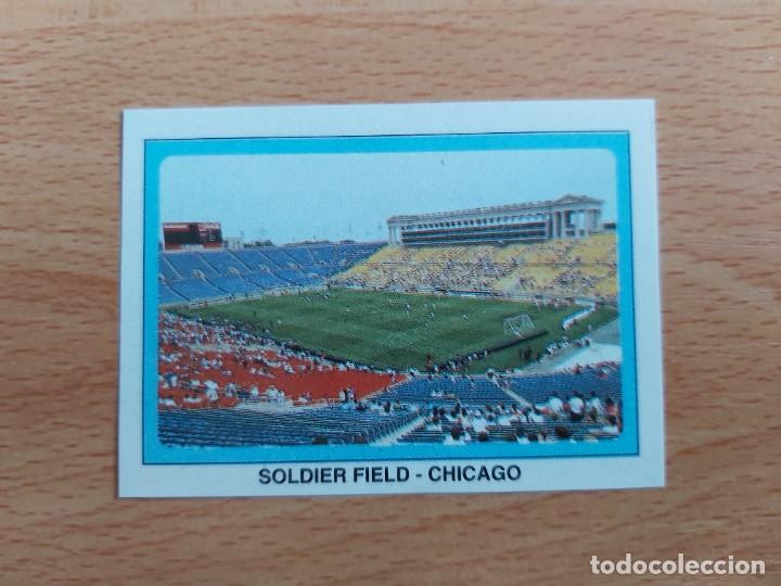 Cromos de f&uacute;tbol: CROMO FUTBOL MUNDIAL USA 94 EDICIONES ESTADIO 2.SEDE SOLDIER FIELD CHICAGO-NUNCA PEGADO