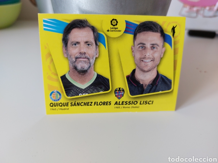 Fu&szlig;ball-Sticker: 21 22 2021 2022 ALESSIO LISCI QUIQUE SANCHEZ EDICIONES ESTE FICHAJE MERCADO INVIERNO ACTUALIZACION