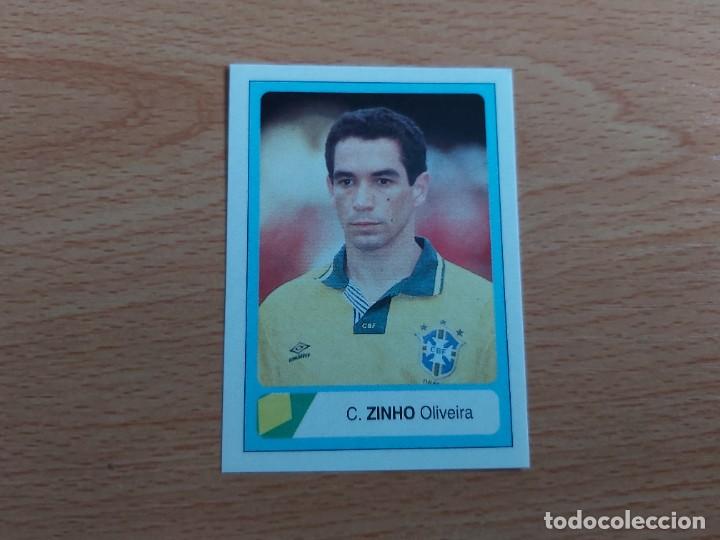 Football Stickers: CROMO FUTBOL MUNDIAL USA 94 EDICIONES ESTADIO 104.ZINHO-BRASIL-NUNCA PEGADO