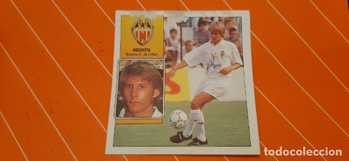 Cromos de f&uacute;tbol: 92 93 ESTE COLOCA VALENCIA mendieta - Foto 1