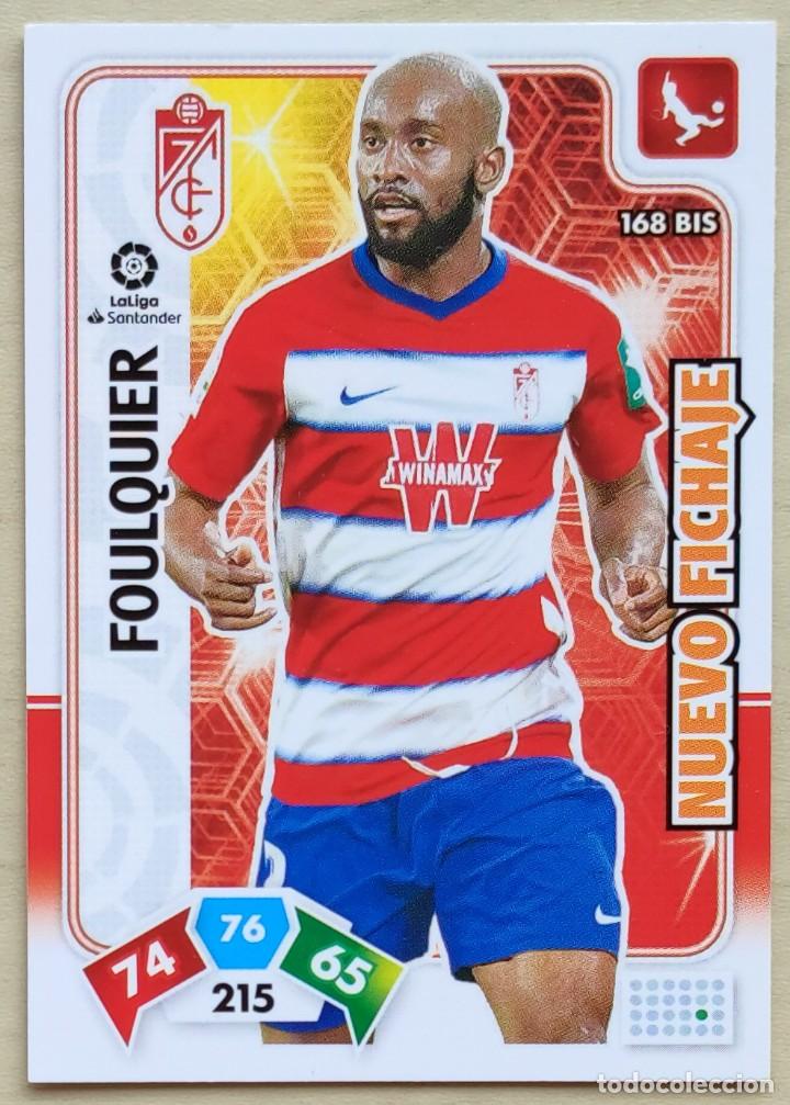 Cromos de Futebol: 168 BIS FOULQUIER GRANADA CF NUEVO FICHAJE FICHA ALBUM ADRENALYN XL 2019 2020 19 20