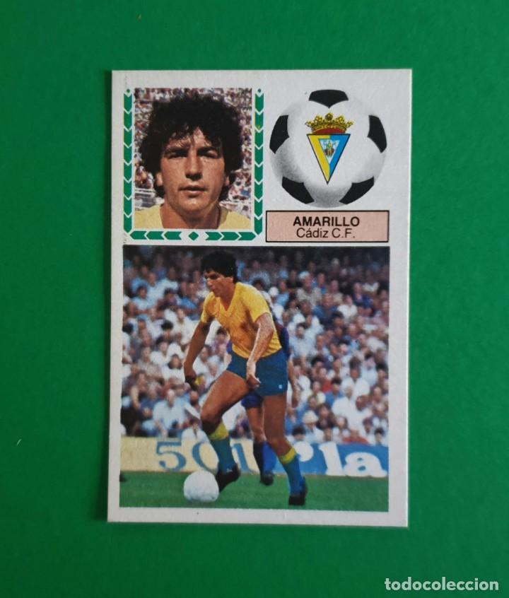 Cromos de f&uacute;tbol: AMARILLO (VERSI&Oacute;N) - C&Aacute;DIZ - EDICIONES ESTE 1983-84 - 83/84 (NUNCA PEGADO) - Foto 1