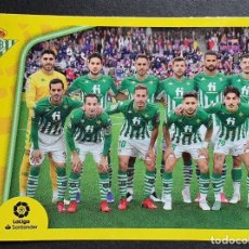Cromos de Fútbol: REAL BETIS CROMO EQUIPO DE LALIGA 1ª - 2021-22 STICKER CARD ESTE - PANINI. Lote 331262443