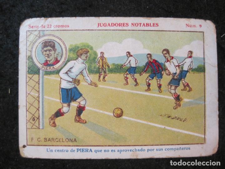 Cromos de f&uacute;tbol: PIERA-FC BARCELONA-JUGADORES NOTABLES-CROMO FUTBOL-(92.119)