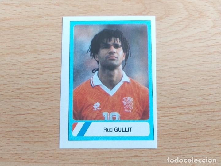 Cartes &agrave; collectionner de Football: CROMO FUTBOL MUNDIAL USA 94 EDICIONES ESTADIO 226.GULLIT-HOLANDA-NUNCA PEGADO