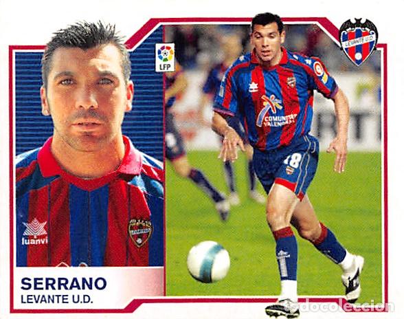 Cromos de f&uacute;tbol: EDICIONES ESTE 07/08 2007/2008 - SERRANO (LEVANTE U.D.) NUNCA PEGADO - Foto 1