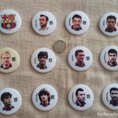 Cromos de Fútbol: 12 IMANES FC. BARCELONA - 1993 1994 93 94 ( EQUIPO COMPLETO, CRUYFF, ROMARIO, STOICHKOV, GUARDIOLA